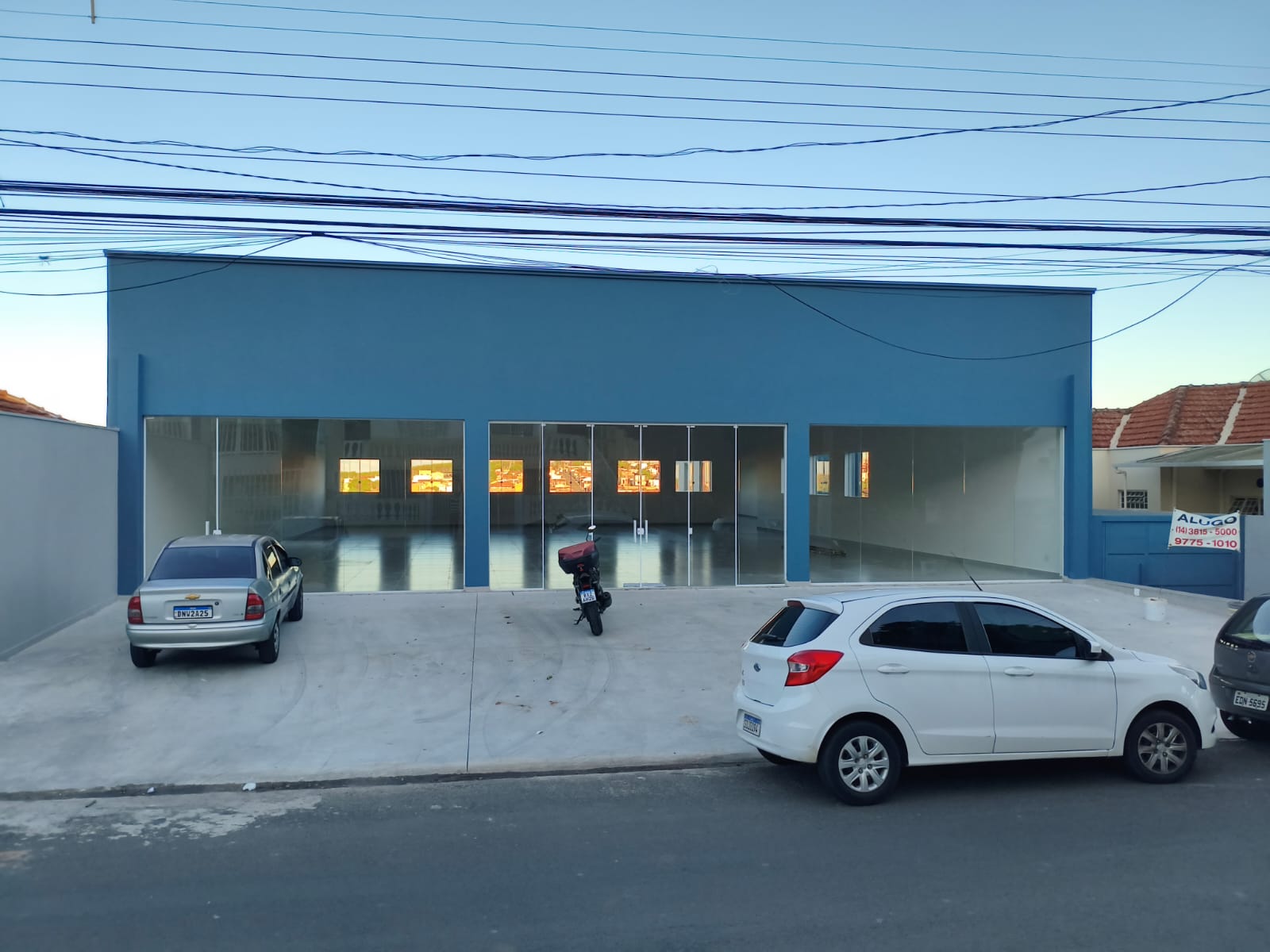 Salão comercial para locação no centro de Botucatu